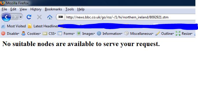 BBC News Down BBC News Down
