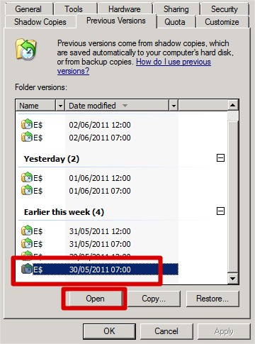 Previous-Version-Snapshot